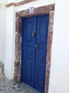 Santorini Door